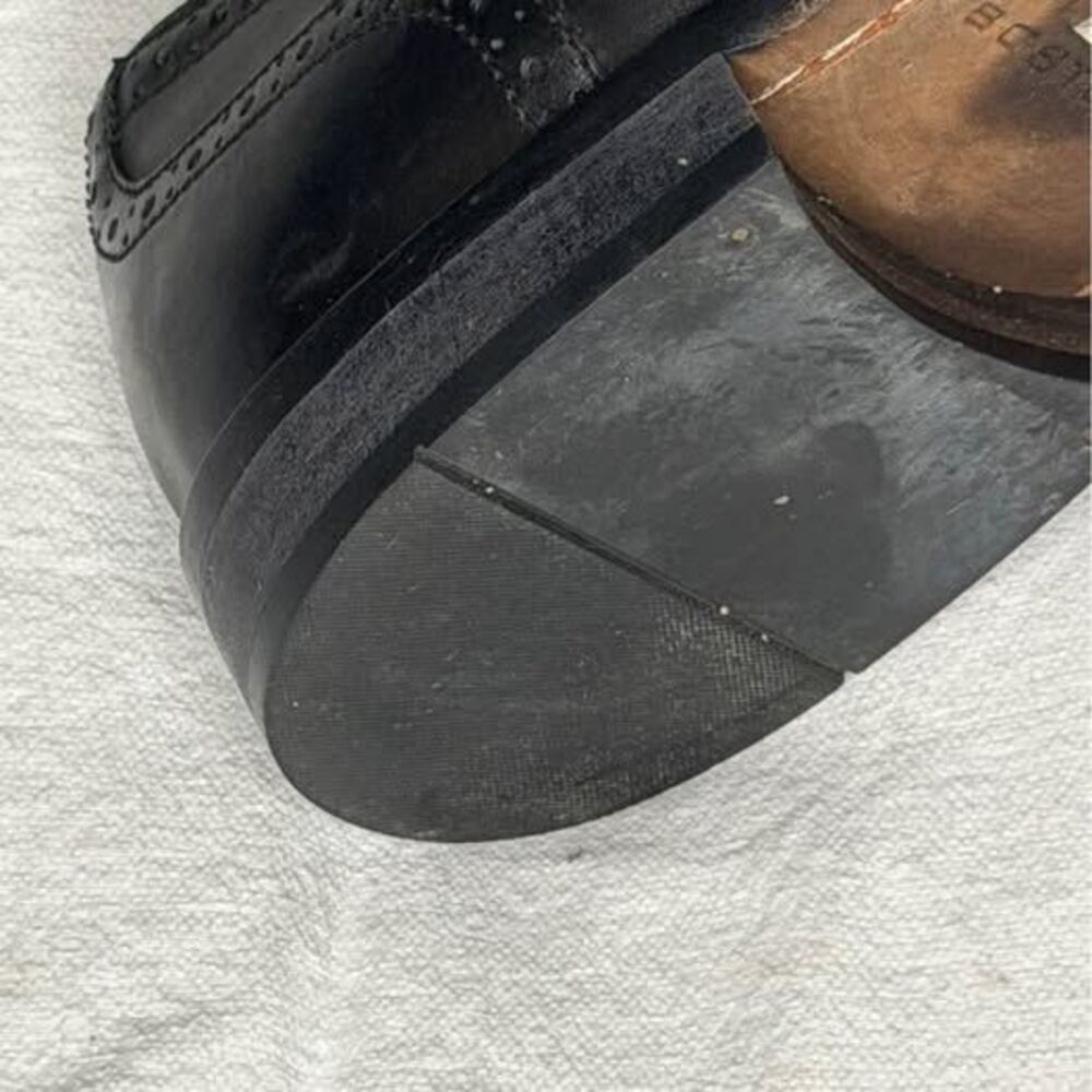 Bostonian black leather dress shoes oxfords - Picture 6 of 6